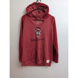 NC State Wolfpack Retro Brand Womens L Hoodie